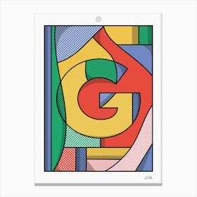The Letter G Canvas Print