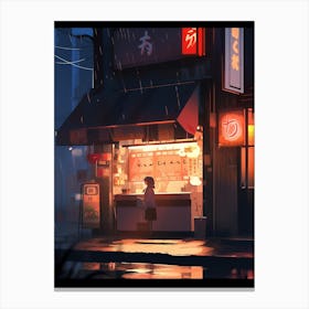 No Umbrella Canvas Print