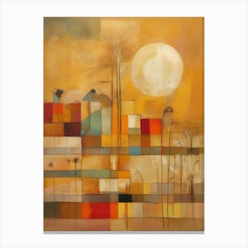 Abstract Landscape Painting 1 Canvas Print