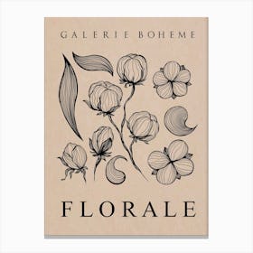 Boheme Florale Canvas Print