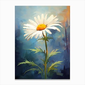 Daisy Wildflower In The Forest (1) Canvas Print