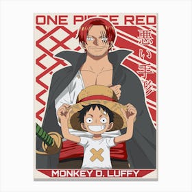 One Piece Anime Poster 27 Canvas Print