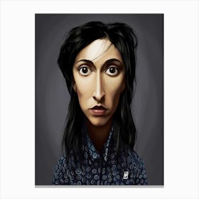 Oona Chaplin Canvas Print