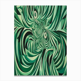 Jade Illusions Canvas Print
