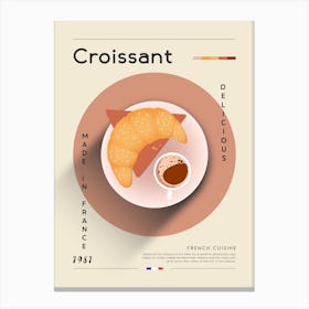 Croissant 1 Canvas Print