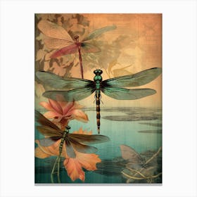 Dragonfly Coastal 1 Canvas Print