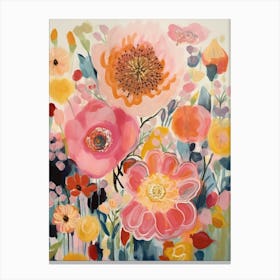 Blooming Flowers 1 Canvas Print