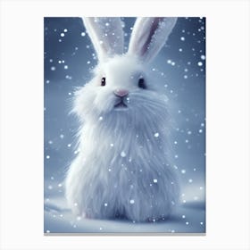 Snow Bunny 1 Canvas Print