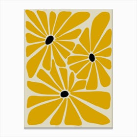Yellow Daisies Canvas Print