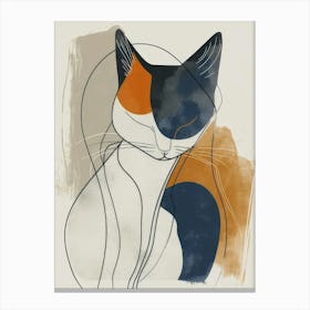 Cat Canvas Print Style Abstract Canvas Print