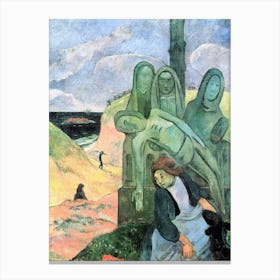 The Green Christ (1889), Paul Gauguin Canvas Print