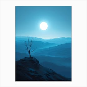 Lone Tree 6 Canvas Print