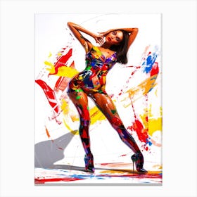 High Fashion Model - Top Model 2024 Canvas Print