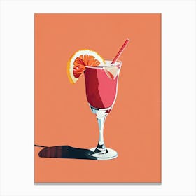 Spirited Synthesis: Swanky Mixology Canvas Print