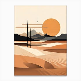 Desert Landscape 23 Canvas Print