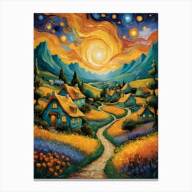 Starry Night 1 Canvas Print