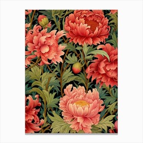 Peony Wallpaper 2 Canvas Print