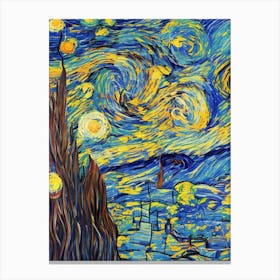 Starry Night 213 Canvas Print