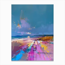 Beach Road Canvas Print