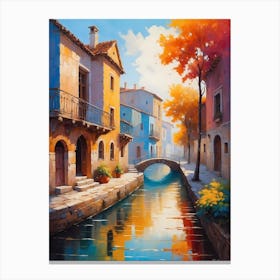 'Riverside' 4 Canvas Print