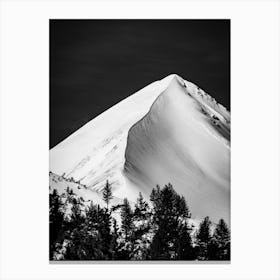 Snowy Mountain 4 Canvas Print