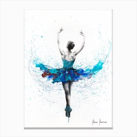 Floating Lake Ballet Canvas Print