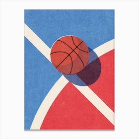 BALLS Basketball - outdoor II Canvas Print