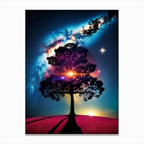 Tree In The Sky 23 Canvas Print