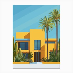 Cactus House 14 Canvas Print