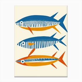 Three Fish 2 Canvas Print