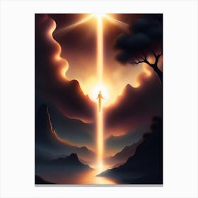 Light Of Jesus Canvas Print