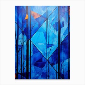 Geometric Abstract Illustrations 1 Canvas Print