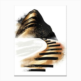 Piano Steps Canvas Print