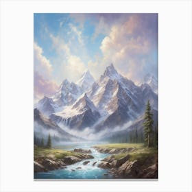 Mountain Landscape 1 Canvas Print