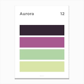 Aurora Sky Series 12 Canvas Print
