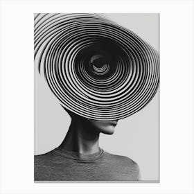 Spiral Hat 1 Canvas Print