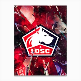 Lille Olympique Sporting Club Canvas Print