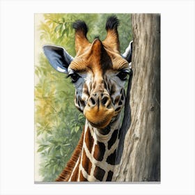 Giraffe 9 Canvas Print