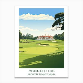 Merion Golf Club (East Course)   Ardmore Pennsylvania 1 Canvas Print