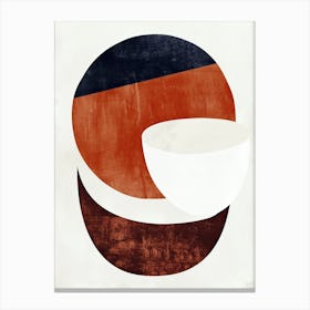 Detroit Stone Park Bauhaus Minimalist Canvas Print