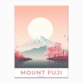 Japan Mount Fuji Travel 2 Canvas Print