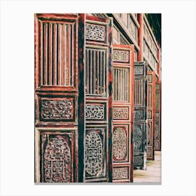 Imperial Palace Doors Canvas Print