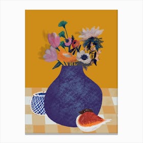 Floral Still Life Canvas Print