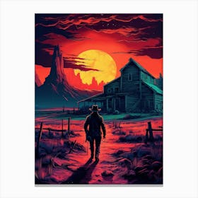 Red Dead Redemption 20 Canvas Print