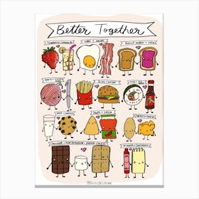 Better Together 3 Canvas Print