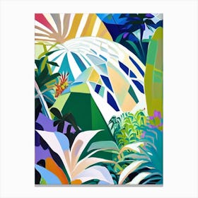 Eden Project, 1, United Kingdom Abstract Still Life Canvas Print