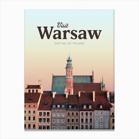 Warsaw Canvas Print