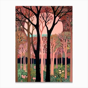 William Morris Forest 1 Canvas Print