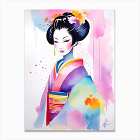 Geisha 76 Canvas Print