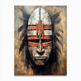 Lakota Legends in Masks - Native Americans Series Canvas Print